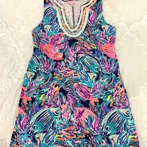 Lilly Pulitzer Multicolor Tropical Print Dress